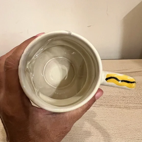 Anthropology Gorky Gonzalez folk art owl mug hand painted Mexico - Picture 6 of 7